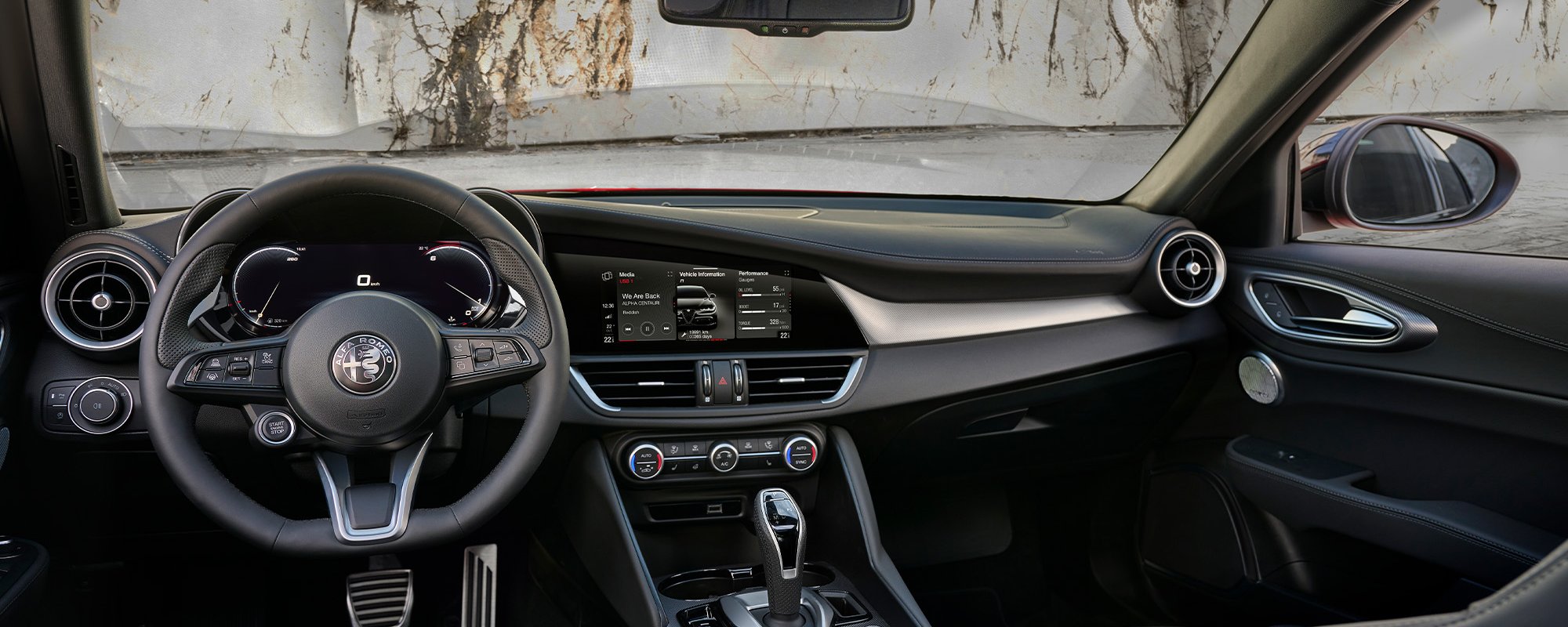 Alfa Romeo Giulia interior