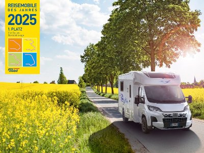 FIAT Professional Ducato crowned “Most Popular Motorhome Base Vehicle” for the 17th consecutive year in the "Promobil" readers' poll