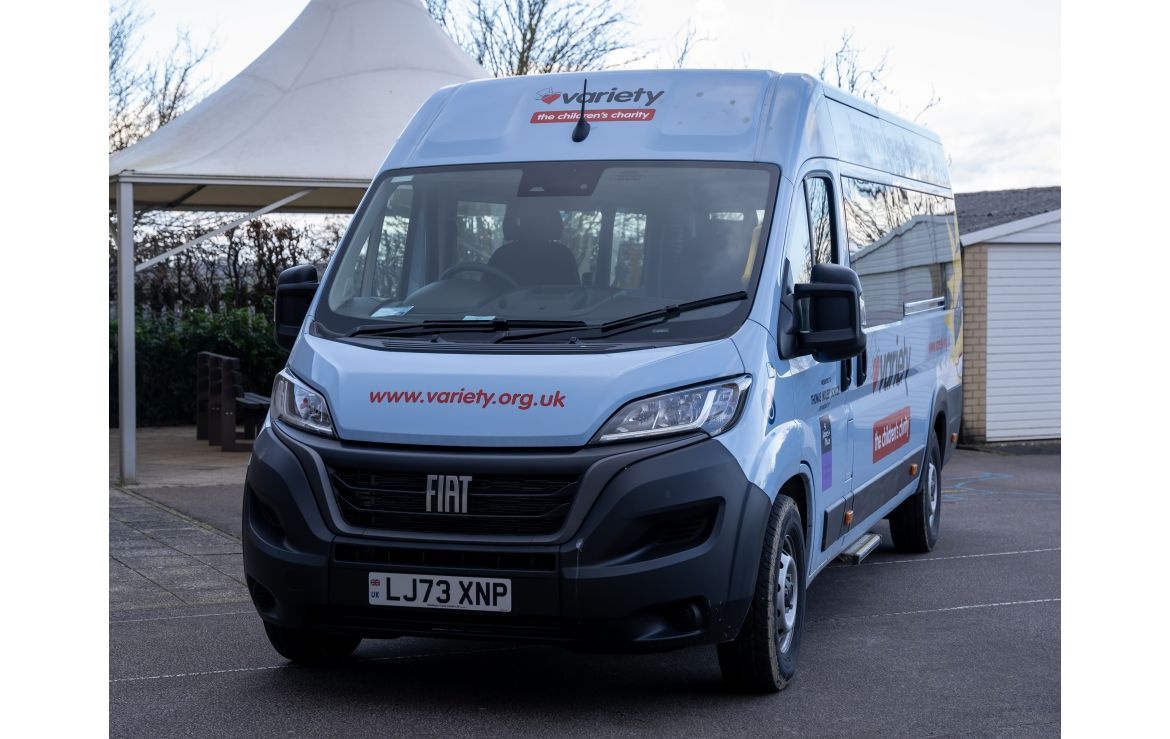 FIAT Professional Delivers 60 Minibuses to Variety, the Children’s Charity, Supporting Disabled and Disadvantaged Children Across the UK