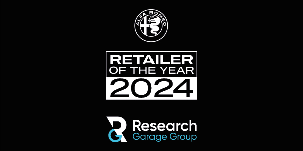 ANNOUNCEMENT - Research Garage Group Named Alfa Romeo Retailer of the Year 2024